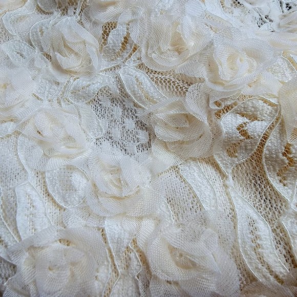 Free People Intimately Rosebud Floral 3D Bodysuit Size X-Small NWOT Wedding - Picture 13 of 16